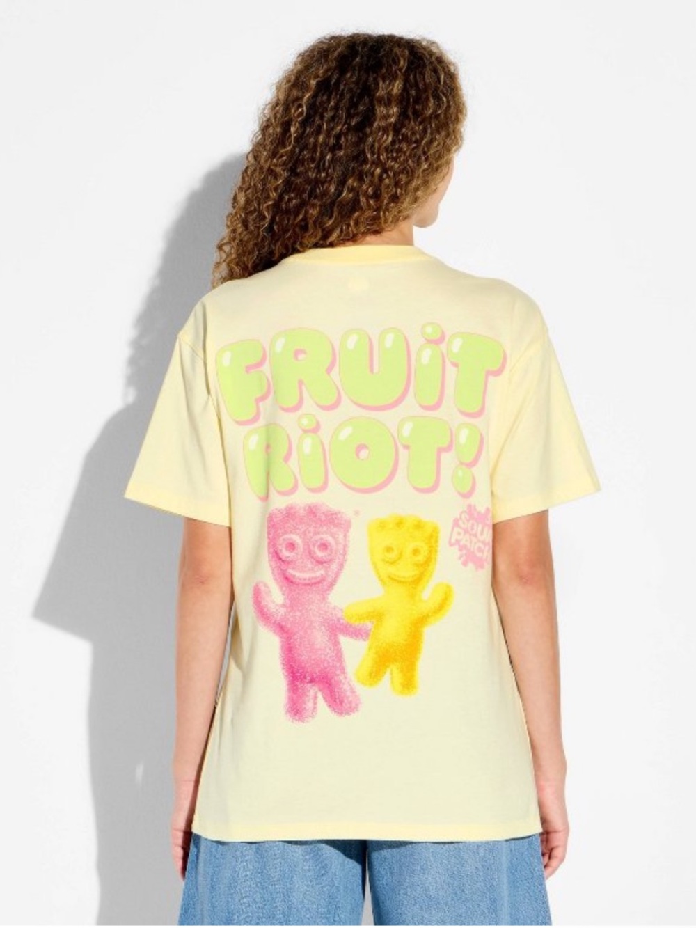 Women’s Fruit Riot! Yellow Graphic Tee